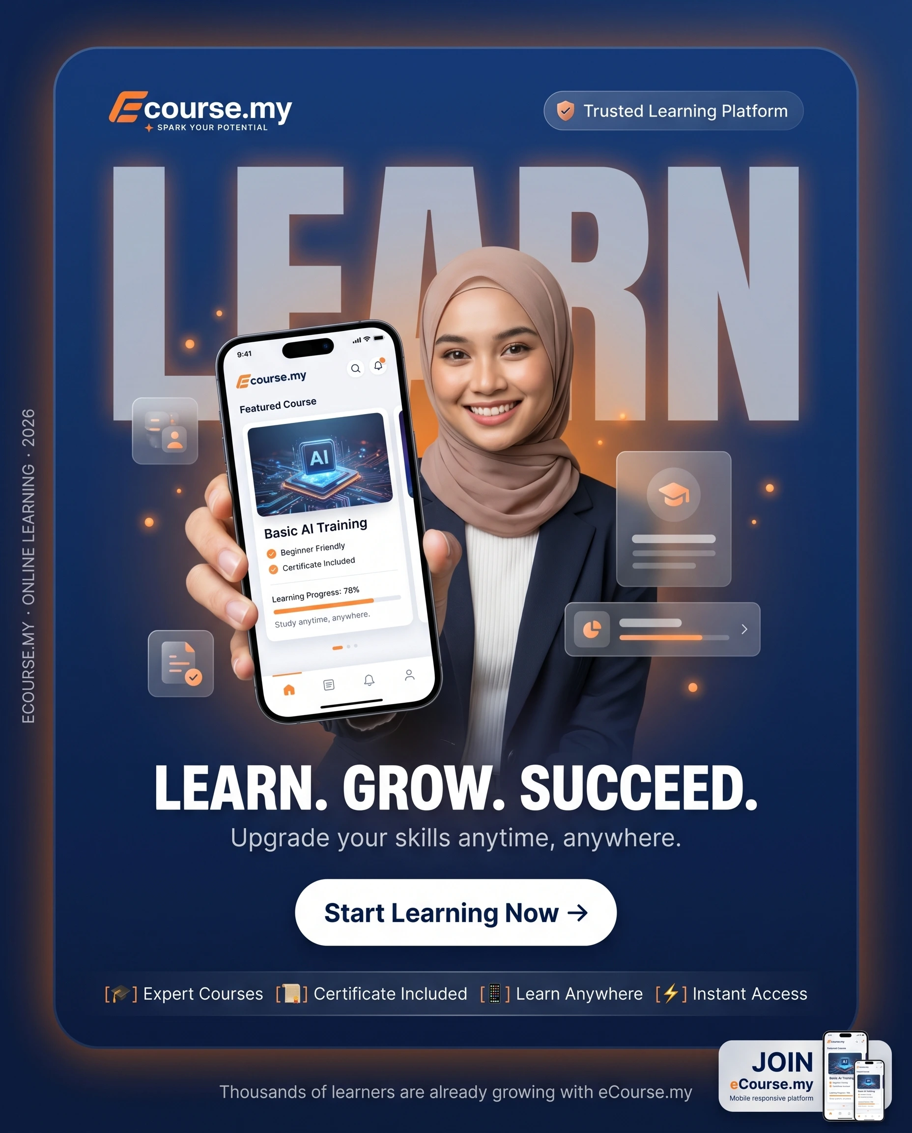 eCourse.my — Spark Your Potential